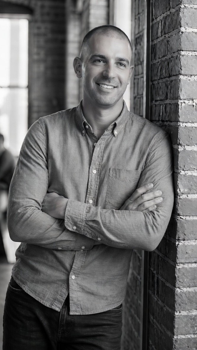 Portrait of residential architect Mitchell Peterson